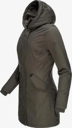 Marikoo Parkas Winterparka Karmaa Dames Antraciet -Aanbiedingen Marikoo Winkel 5f36b138180ccda882df9c21824db0a9