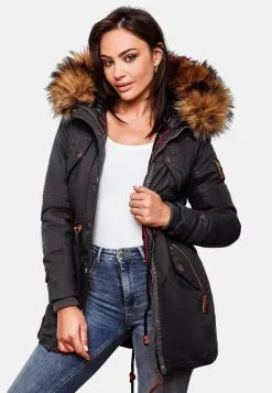 Marikoo Parkas Winterparka La Viva Dames Zwart -Aanbiedingen Marikoo Winkel 5f8b6527b725820a461cb4cd8b83e4d1