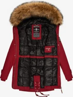 Marikoo Parkas Winterparka La Viva Dames Rood -Aanbiedingen Marikoo Winkel 604d7ef4ab7004d0a83f46d177fe28f2