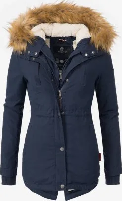 Marikoo Parkas Winterparka Akira Dames Nachtblauw
