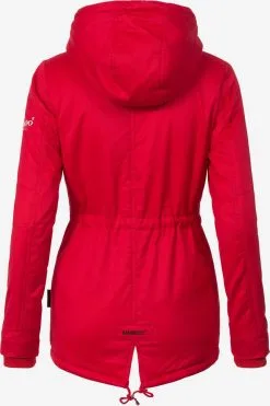 Marikoo Winterjassen Winterjas Manolya Dames Rood -Aanbiedingen Marikoo Winkel 647e77ae3a541c7728f02dc22743aa6e