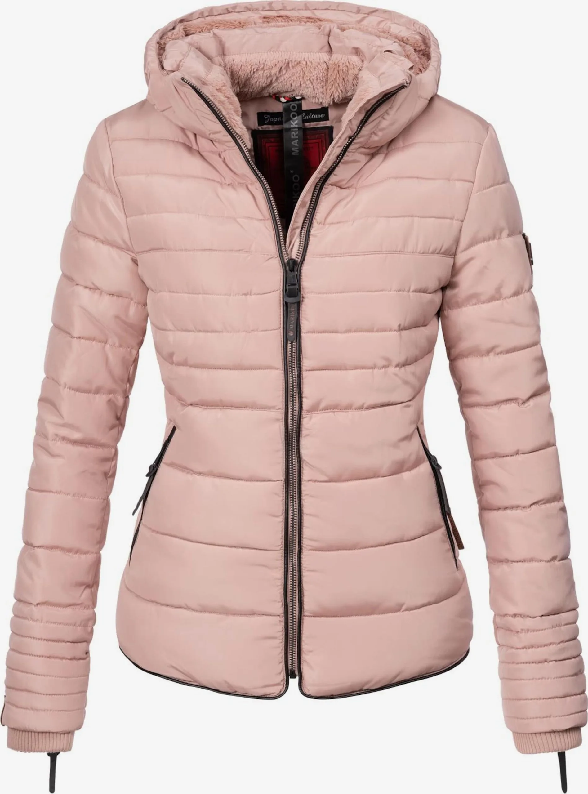 Marikoo Winterjassen Winterjas Amber Dames Rosa 3 Marikoo Winterjassen Winterjas Amber Dames Rosa