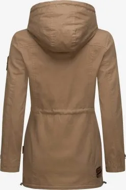 Marikoo Parkas Tussenparka Nyokoo Dames Lichtbruin -Aanbiedingen Marikoo Winkel 66545a6a66762ad6165915b318ba1bdf