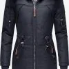 Marikoo Parkas Winterparka Kamii Dames Donkerblauw -Aanbiedingen Marikoo Winkel 689c7acc5a9eaf712ce70d54d0f9212f