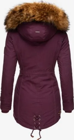 Marikoo Parkas Winterparka Dames Wijnrood -Aanbiedingen Marikoo Winkel 6b3806fde1472c93b4c1b60428b947c7