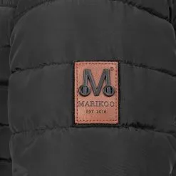 Marikoo Winterjassen Winterjas Amber Dames Zwart -Aanbiedingen Marikoo Winkel 6dc1f8bd5fc81890772fa88beef748dc