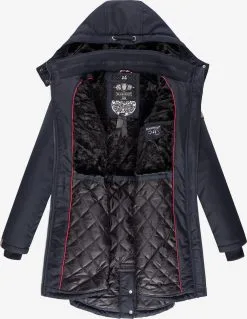Marikoo Parkas Winterparka Kamii Dames Donkerblauw -Aanbiedingen Marikoo Winkel 6e858ef6b4473993eb353ceabba17355