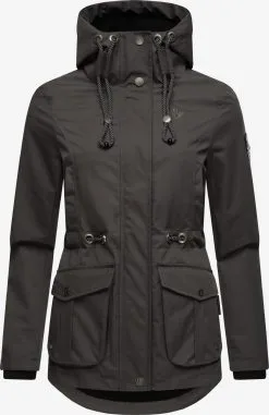 Marikoo Parkas Tussenparka Babetaa Dames Antraciet