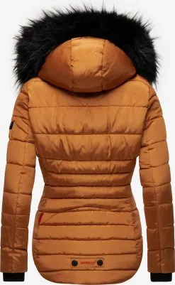 Marikoo Winterjassen Winterjas Lotusblüte Dames Cognac -Aanbiedingen Marikoo Winkel 77cec11a51b13225857b9c0c19f04e6b