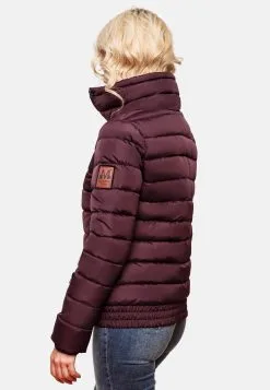 Marikoo Winterjassen Winterjas Poison Dames Bordeaux -Aanbiedingen Marikoo Winkel 7a1e792ebe020b4980518f0e634a19bf
