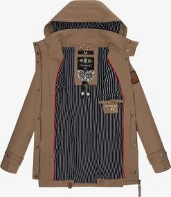Marikoo Parkas Tussenparka Nyokoo Dames Lichtbruin -Aanbiedingen Marikoo Winkel 7a531ed9f89ba13e72f1b1b4cca8364b