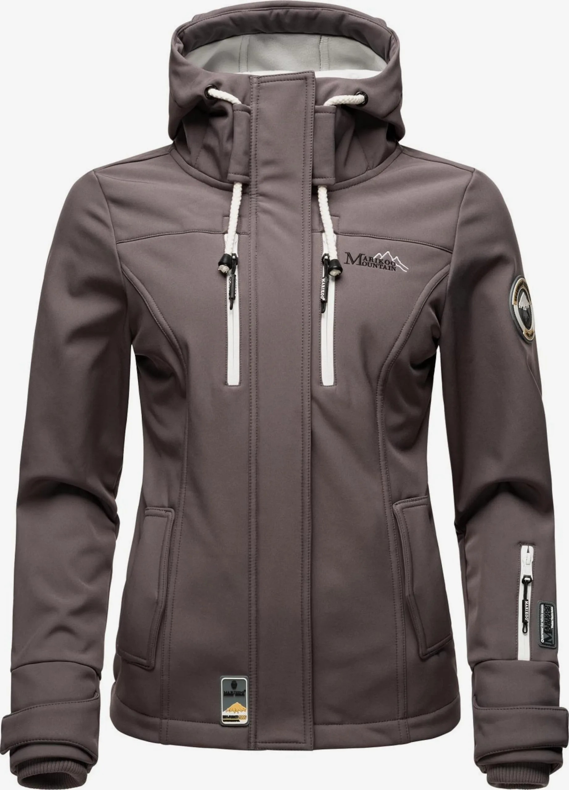 Marikoo Tussenjassen Tussenjas Dames Aardetinten 5 Marikoo Tussenjassen Tussenjas Dames Aardetinten - Afbeelding 3