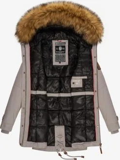 Marikoo Parkas Winterparka La Viva Dames Grijs -Aanbiedingen Marikoo Winkel 8083e5edca05078da448e1d218fe4a42