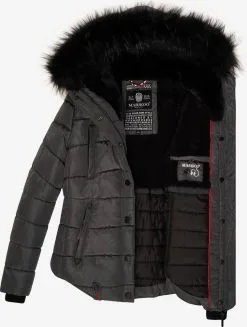 Marikoo Winterjassen Winterjas Lotusblüte Dames Aardetinten -Aanbiedingen Marikoo Winkel 8299833bcf55893aaf20b01190b9fd7e