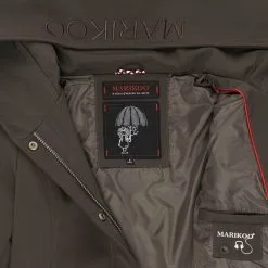 Marikoo Regenmantels Functionele Mantel Mayleen Dames Bruin -Aanbiedingen Marikoo Winkel 84bbf8097d0b404740b6e0ae3c1c2407