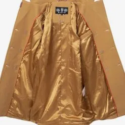 Marikoo Wintermantels Wintermantel Nanakoo Dames Cognac -Aanbiedingen Marikoo Winkel 88d9ec62d5d76278d77cb8e06bf33aa5