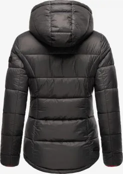 Marikoo Winterjassen Winterjas Leandraa Dames Antraciet -Aanbiedingen Marikoo Winkel 8c65131104647e796ed107abcafeac07