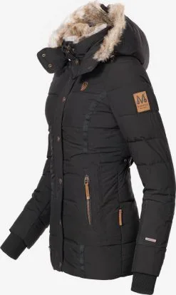 Marikoo Winterjassen Winterjas Nekoo Dames Zwart -Aanbiedingen Marikoo Winkel 8c70173ba5283ad559a9a252bf1f34dc