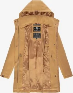 Marikoo Wintermantels Wintermantel Dames Bruin -Aanbiedingen Marikoo Winkel 90292abf9bfc5ae9561d311c8b4ef5c2