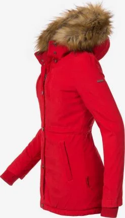 Marikoo Parkas Winterparka Akira Dames Rood -Aanbiedingen Marikoo Winkel 953a0ed27992768441985644d1d8c152