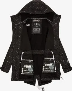 Marikoo Regenmantels Functionele Mantel Zimtzicke Dames Zwart -Aanbiedingen Marikoo Winkel 975ea2d635f18fa9bab325396d3d576a