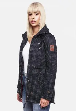 Marikoo Parkas Tussenparka Nyokoo Dames Nachtblauw -Aanbiedingen Marikoo Winkel 99598723e521f5aa7a2febc1384bd9a0