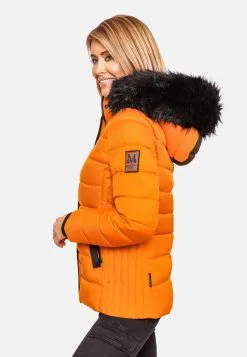 Marikoo Winterjassen Winterjas Unique Dames Oranje -Aanbiedingen Marikoo Winkel 9c6dcaf9ce33f66dd845da2b824d3cf0