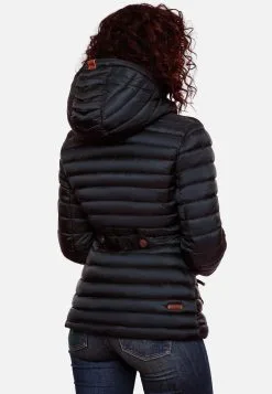 Marikoo Tussenjassen Tussenjas Aniyaa Dames Navy -Aanbiedingen Marikoo Winkel 9cbb7c2283e2de61107cc52a2f6f9bbb