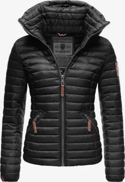 Marikoo Tussenjassen Tussenjas Löwenbaby Dames Zwart