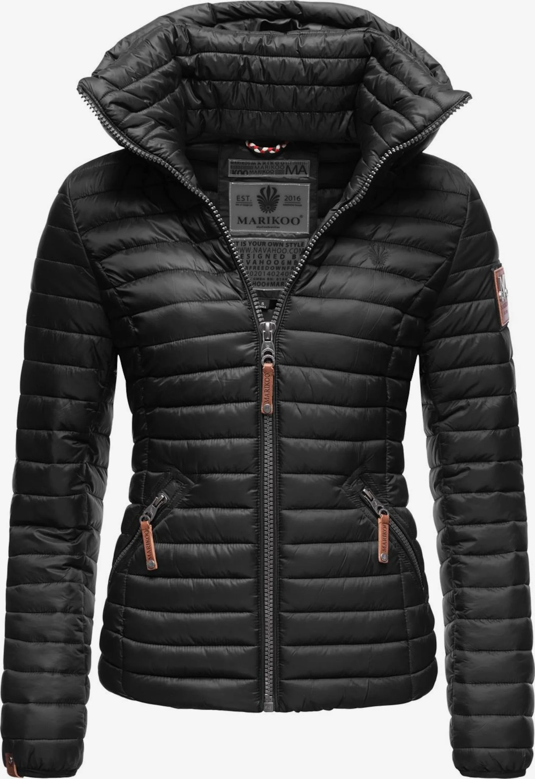 Marikoo Tussenjassen Tussenjas Löwenbaby Dames Zwart 3 Marikoo Tussenjassen Tussenjas Löwenbaby Dames Zwart