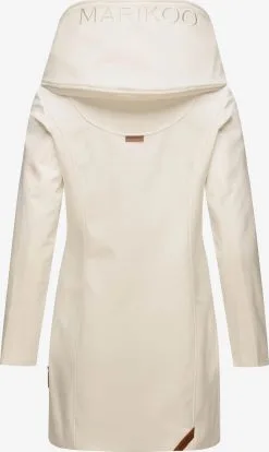 Marikoo Regenmantels Functionele Mantel Mayleen Dames Offwhite -Aanbiedingen Marikoo Winkel 9ee295b0cca8754598a5fb9b6183bafa