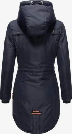 Marikoo Parkas Winterparka Kamii Dames Donkerblauw -Aanbiedingen Marikoo Winkel 9ee6d526fcd7218596cdac10dfcd88b8
