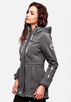 Marikoo Regenmantels Functionele Mantel Zimtzicke Dames Grijs -Aanbiedingen Marikoo Winkel 9f3687dd300b34fbdc06ef6b28d5863a