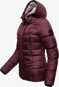 Marikoo Winterjassen Winterjas Loveleen Dames Bordeaux -Aanbiedingen Marikoo Winkel a1e8be3b262aec571c7b085168dd4520