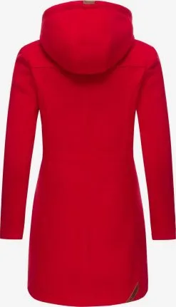 Marikoo Wintermantels Wintermantel Dames Rood -Aanbiedingen Marikoo Winkel aae9c2fa5ce58f66ac56af2940c73c45
