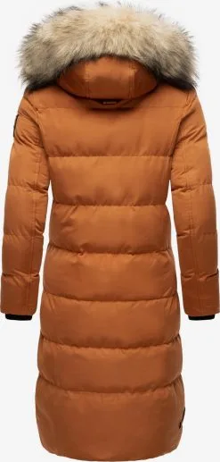 Marikoo Wintermantels Wintermantel Schneesternchen Dames Oranje -Aanbiedingen Marikoo Winkel abbe1356346747a1500982fdc118d1c8