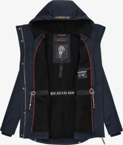 Marikoo Tussenjassen Tussenjas Babetaa Dames Marine -Aanbiedingen Marikoo Winkel ad95b1b6d0cbd16c246b451094cd4944