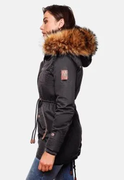 Marikoo Parkas Winterparka La Viva Dames Zwart -Aanbiedingen Marikoo Winkel ae43163166ca20f58aa079141787f394