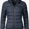 Marikoo Winterjassen Winterjas Poison Dames Donkerblauw