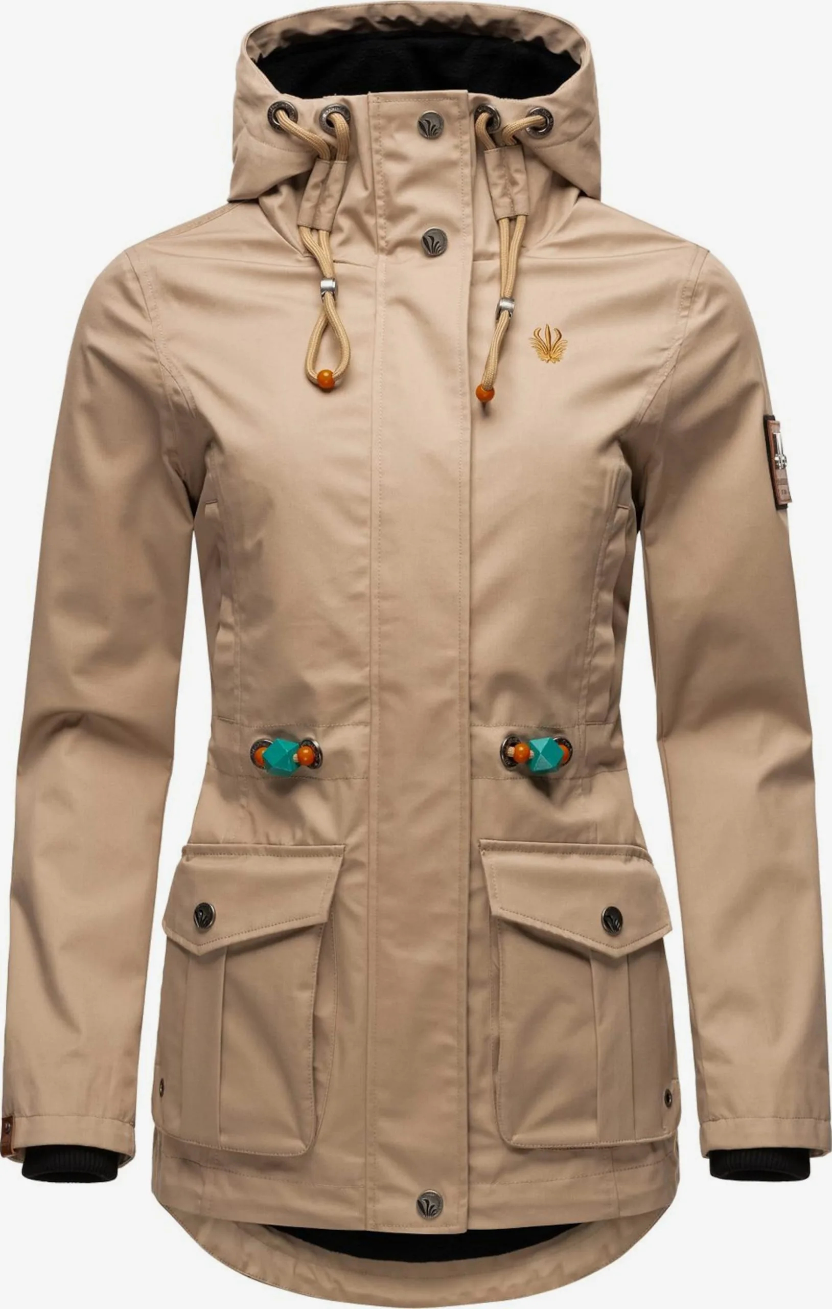 Marikoo Tussenjassen Tussenjas Babetaa Dames Sand 6 Marikoo Tussenjassen Tussenjas Babetaa Dames Sand - Afbeelding 4