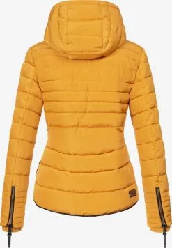 Marikoo Winterjassen Winterjas Amber Dames Goudgeel -Aanbiedingen Marikoo Winkel b293560ebd6e7378f769d05b315e843b