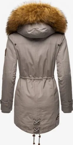 Marikoo Parkas Winterparka La Viva Dames Grijs -Aanbiedingen Marikoo Winkel b36f7a14072cfa44b092c4573502990e