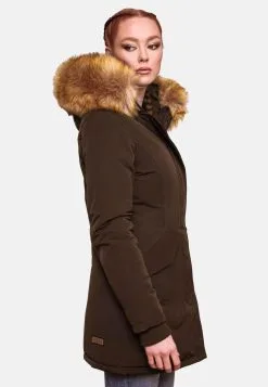 Marikoo Parkas Winterparka Karmaa Dames Bruin -Aanbiedingen Marikoo Winkel b46229c726ebcd8ae5764ea40cca91b8