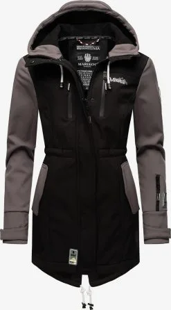 Marikoo Regenmantels Functionele Mantel Zimtzicke Dames Taupe