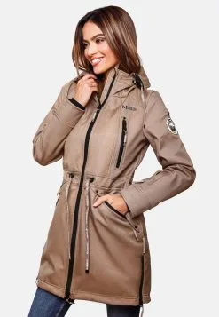 Marikoo Parkas Tussenparka Dames Donkerbeige -Aanbiedingen Marikoo Winkel b7bb44602d30273d9accdb425b9990d6