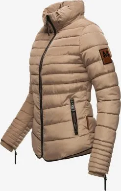 Marikoo Winterjassen Winterjas Amber Dames Beige -Aanbiedingen Marikoo Winkel b9be2ffa32e0b639a8bee12227c45860