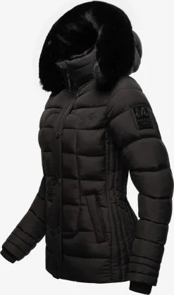 Marikoo Winterjassen Winterjas Qesraa Dames Zwart -Aanbiedingen Marikoo Winkel baf04d520ab3a6a370447eb619347640