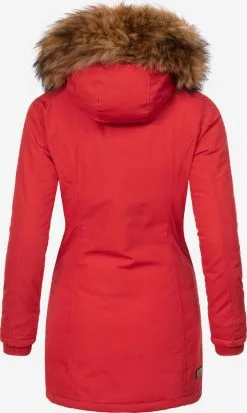 Marikoo Parkas Winterparka Karmaa Dames Rood -Aanbiedingen Marikoo Winkel bc1d1efa48bba04101a7e99b9a725455