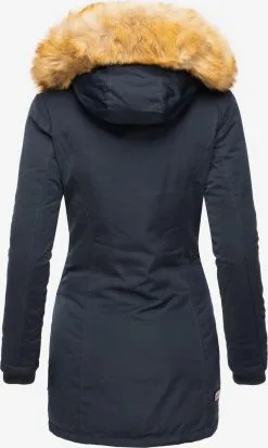 Marikoo Parkas Winterparka Karmaa Dames Navy -Aanbiedingen Marikoo Winkel bcf71404c56515056cd31a488ecdec8c