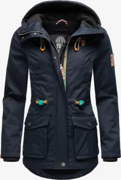 Marikoo Tussenjassen Tussenjas Babetaa Dames Marine -Aanbiedingen Marikoo Winkel c0379ef1dd7678a64f010c12b89f9b57